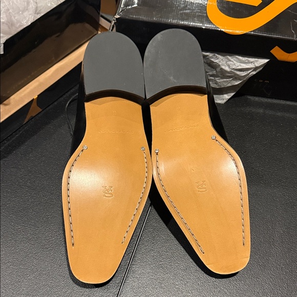 Stacy Adams Black and White Two-Tone Oxford Dress Shoes main image 7